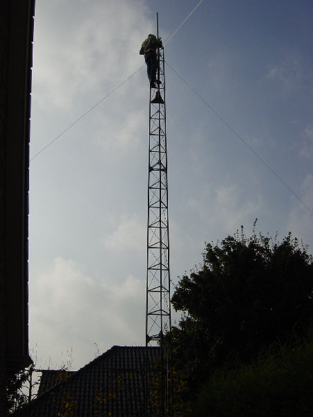 PD2JAM doet goed werk op 12meter hoogte