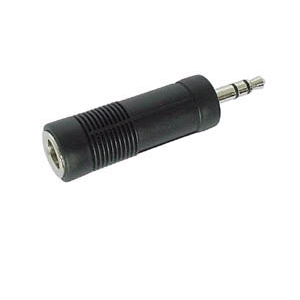 6,3mm to 3,5mm adapter